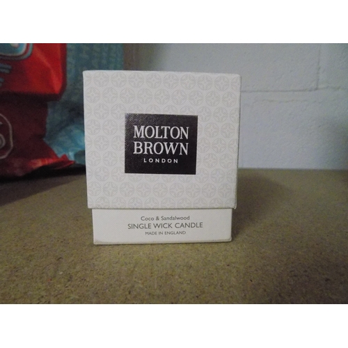 122 - Small Molton Brown Candle Coco & Sandalwood