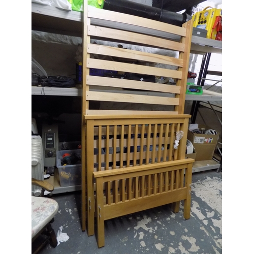 211 - Single Pine Bed Frame