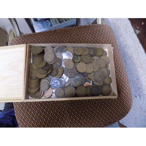 643 - Box of Old Coins