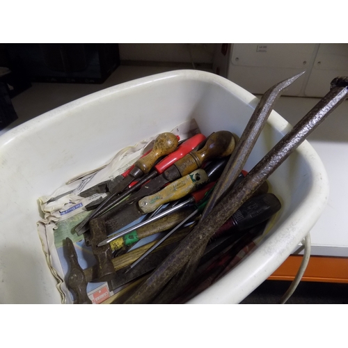 250 - Bowl of Tools inc Vintage