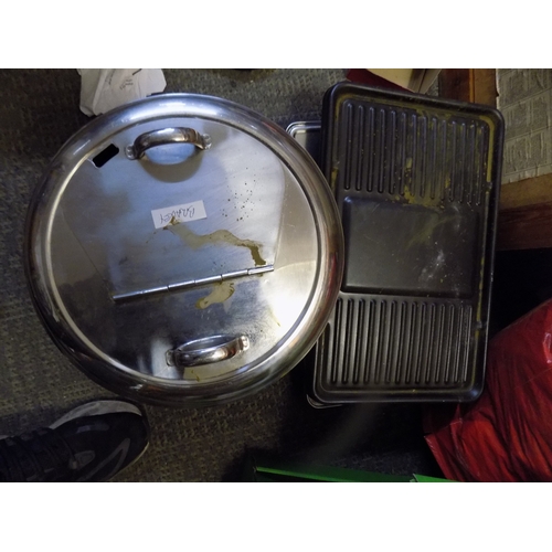 317 - Electric Cooker and Steam Pot