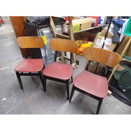 391 - 3 Mid Century Chairs