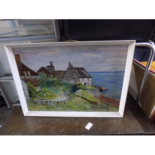 401 - Signed Picture of Runswick Bay