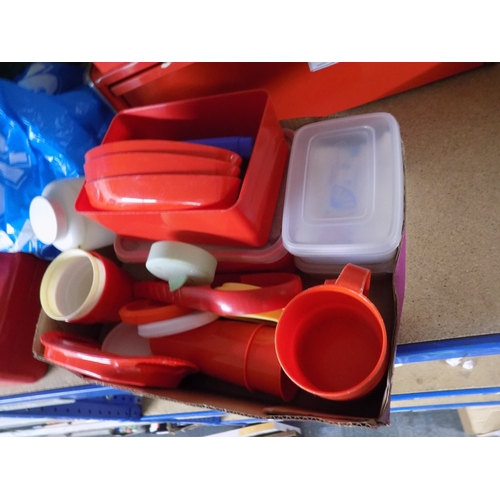 44 - Box of Retro Tupperware