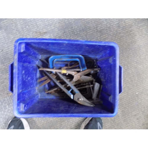 467 - Box of Vintage Tools etc