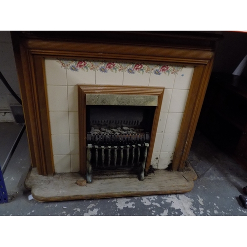 21 - Fire Surround with Electric Fire