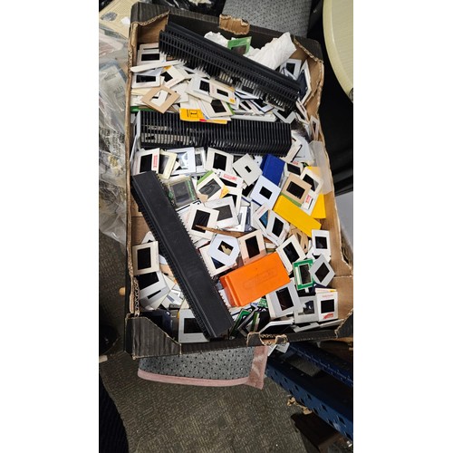 107 - 2 Boxes of Slides etc
