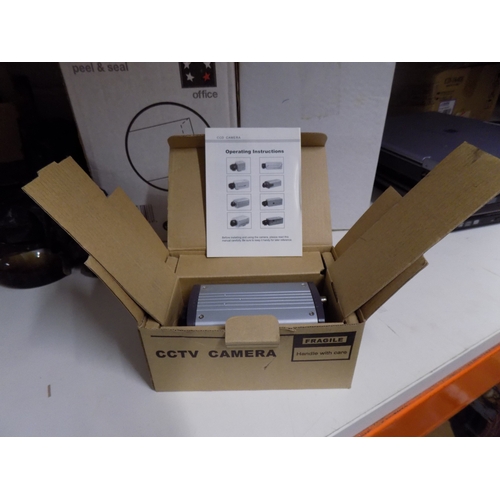 387 - Boxed CCTV Camera