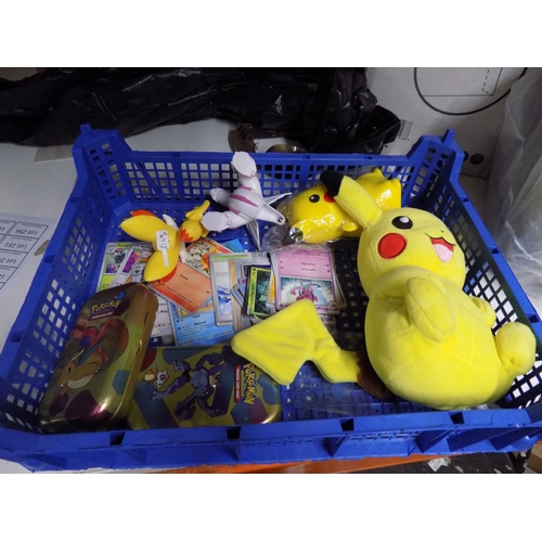 389 - Tray of Mixed Pokemon Items