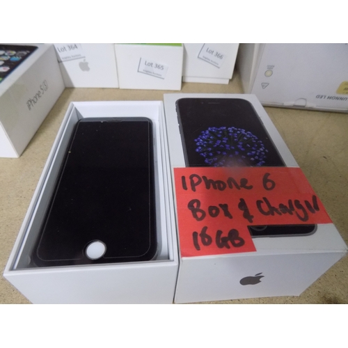 368 - iPhone 6 16gb with Charger