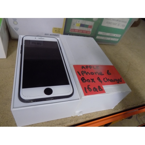 371 - iPhone 6 16gb with Charge