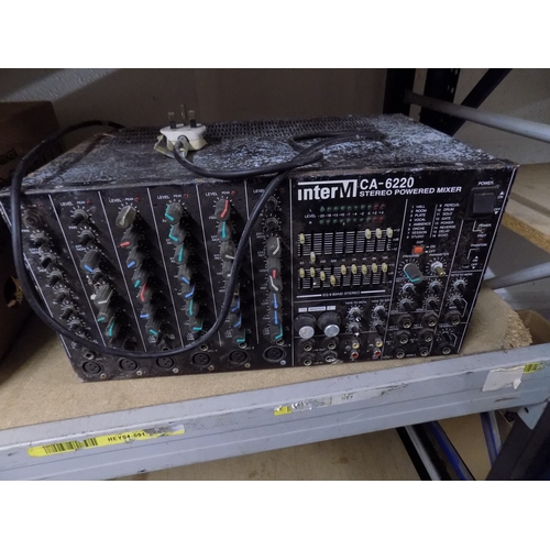 79 - InterM CA-6220 Stereo Powered Mixer