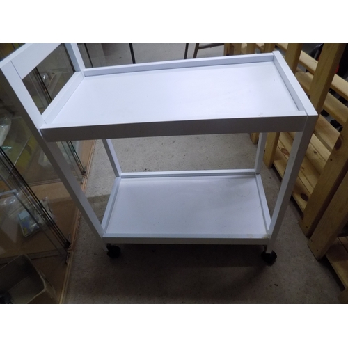 102 - Wooden Serving Trolley