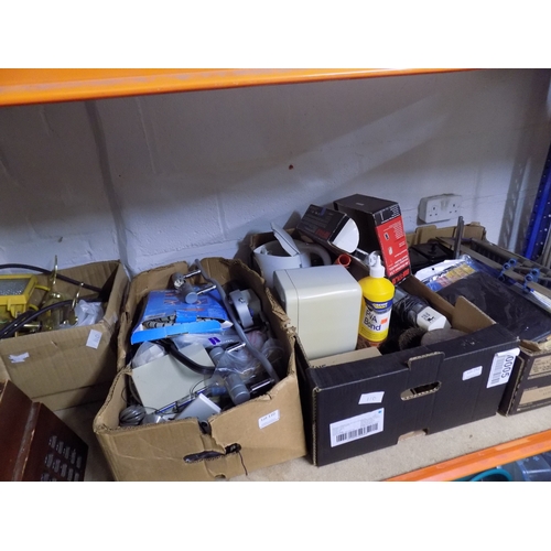 110 - 4 Boxes of Electrical's etc