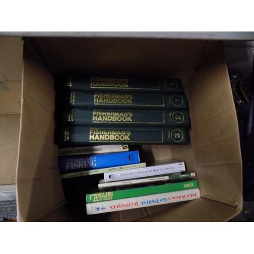 84 - Box of Fishing Books etc
