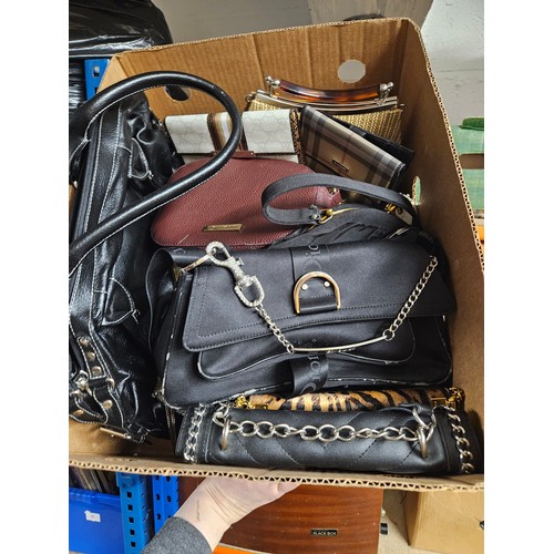 105 - Box of Hand Bags and Purses