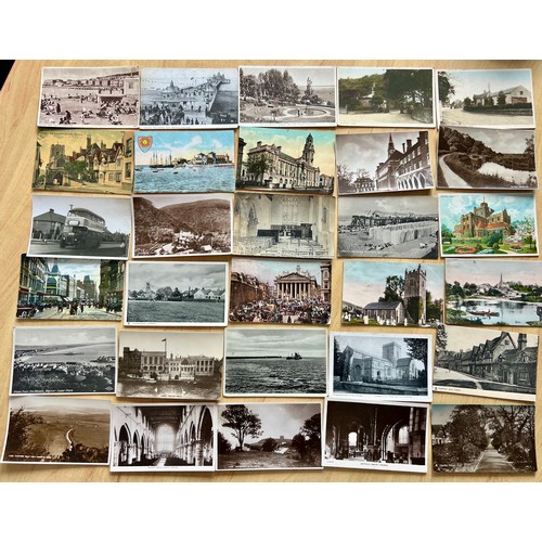 30 Original Vintage Printed and Real Photo Topographical Postcards ...