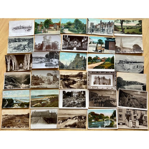 30 Original Vintage Printed and Real Photo Topographical Postcards ...