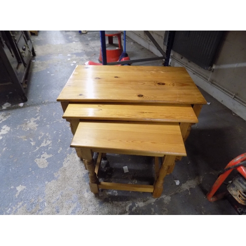 84 - Nest of Pine Tables