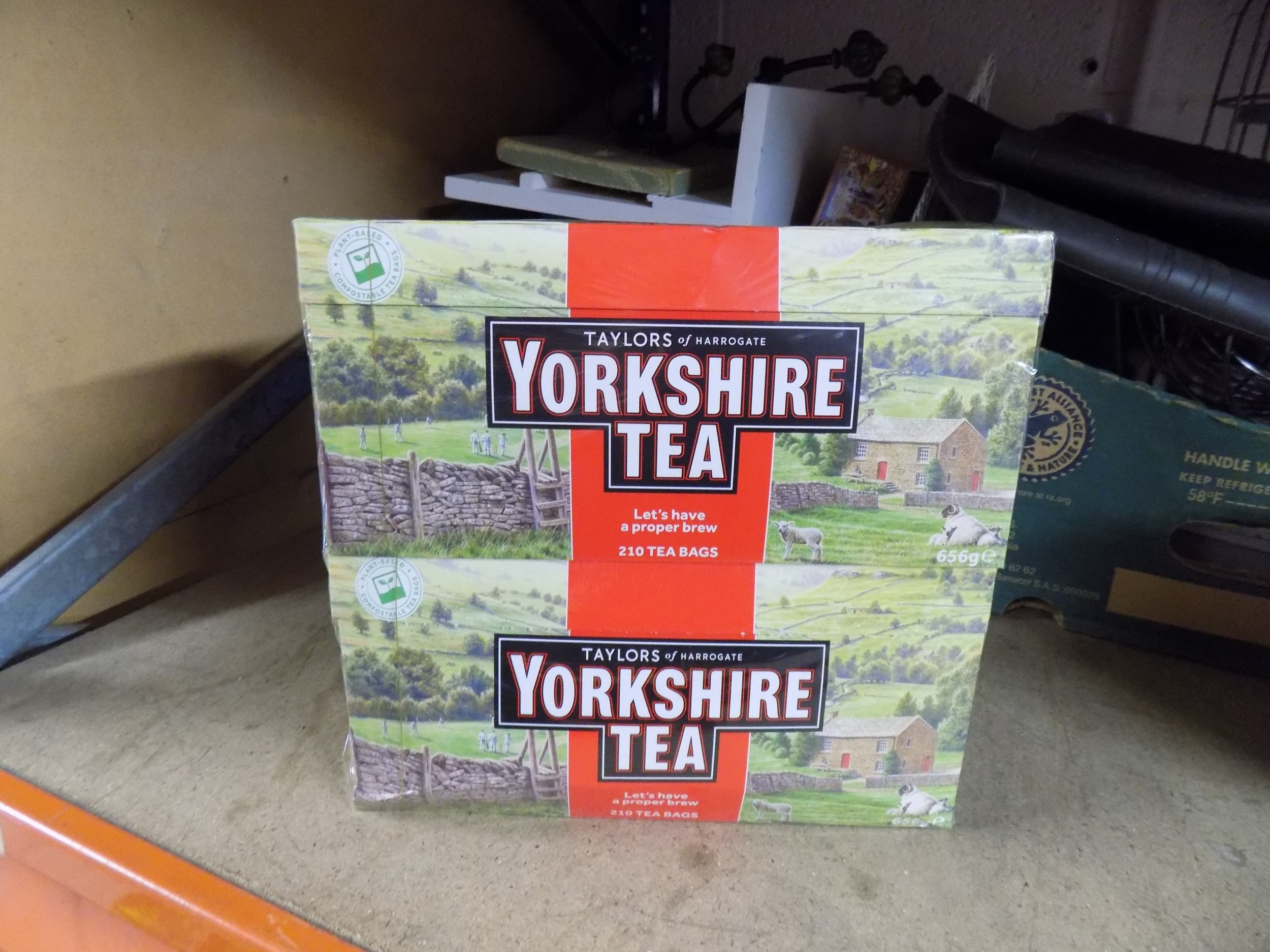 2 Boxes of 210 Yorkshire Tea Bags BB 01/27