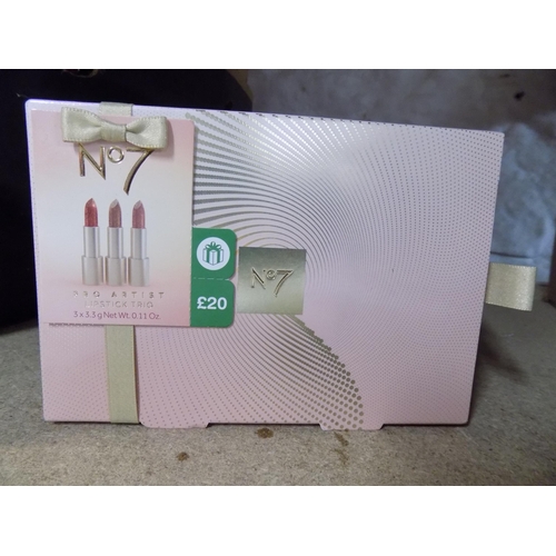 93 - New No7 Lipstick Trio Set