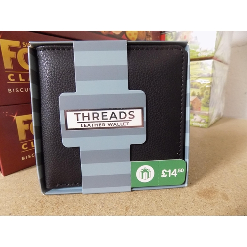 154 - New Threads Leather Wallet
