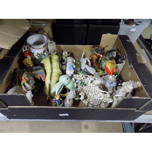 167 - Box of Collectable Pottery