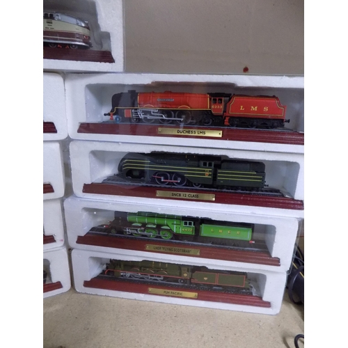 Box of Model Trains