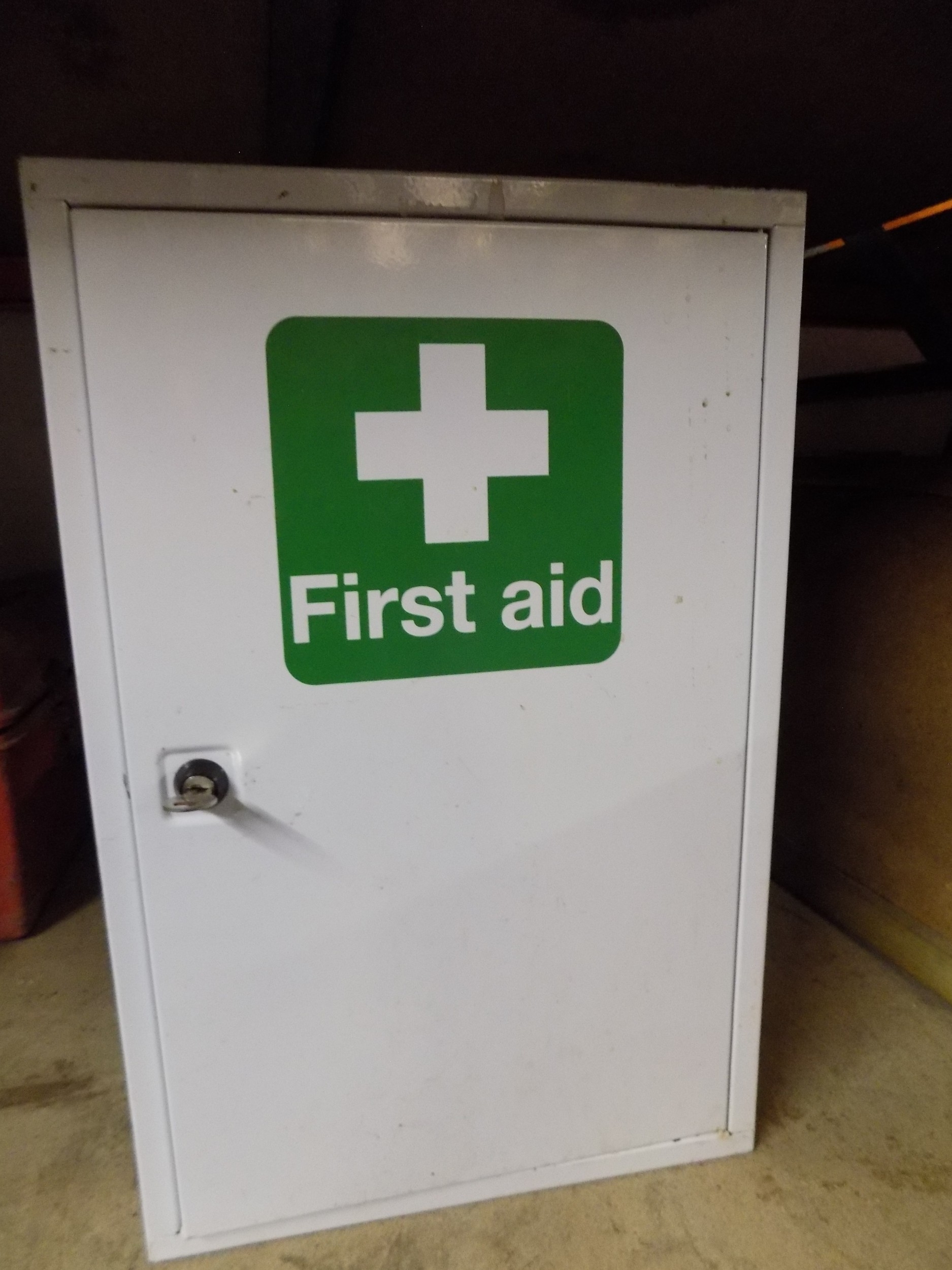 First Aid Box with Key