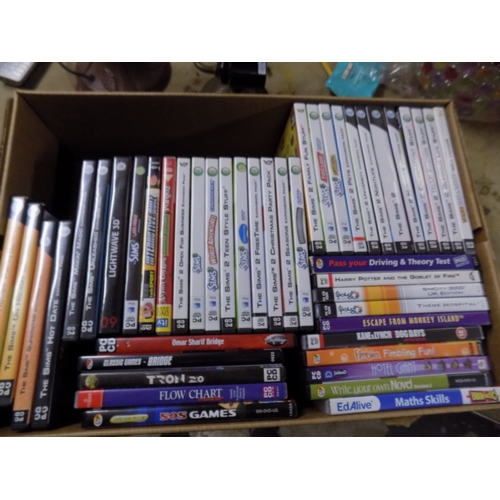 Box of PC Games