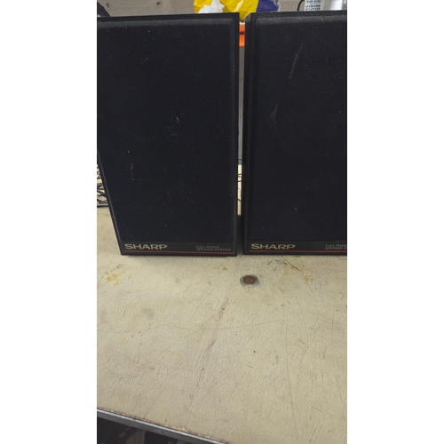 Sharp Full Range Speaker Systems