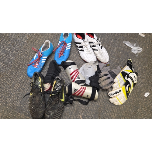 183 - A Collection of Athletic Gear and Footwear