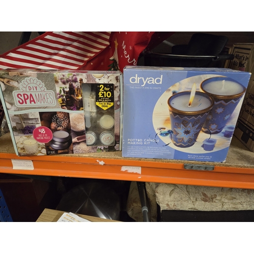 208 - Two DIY Spa and Candle Making Craft Kits