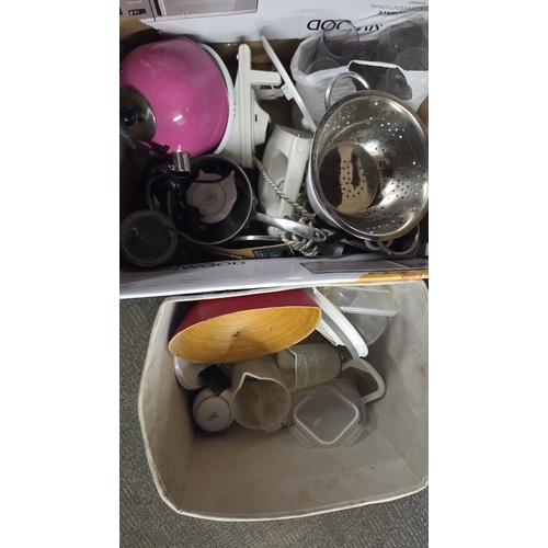 67 - A Collection of Kitchenware and Household Items including Kenwood