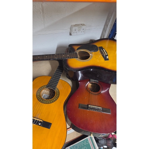 77 - A Trio of Acoustic Guitars including Starsound