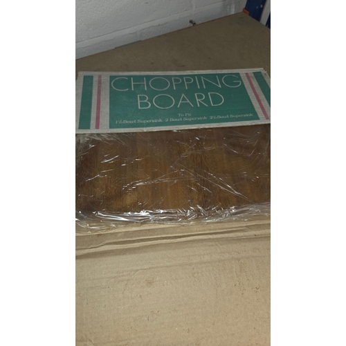 79 - New Wooden Chopping Board for Supersink