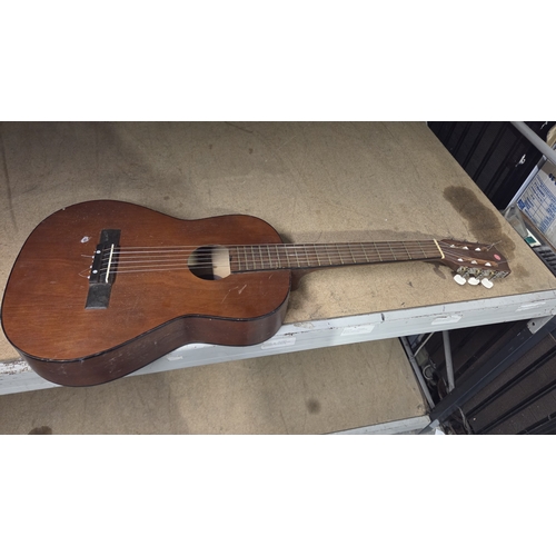 156 - Classical Style Natural Wood Acoustic Guitar