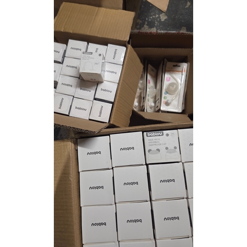 271 - Four Boxes of Bablov Universal Bottle Accessory Sets