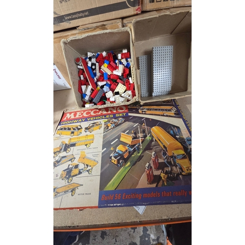 274 - Meccano Highway Vehicles Set and Building Bricks