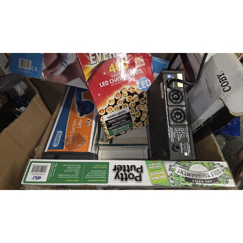 286 - Two Boxes of Household Goods Games and Electronics