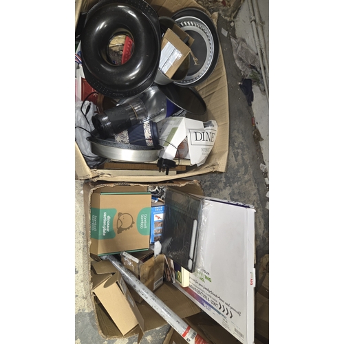 293 - Two Boxes of Miscellaneous Kitchenware and Household Items