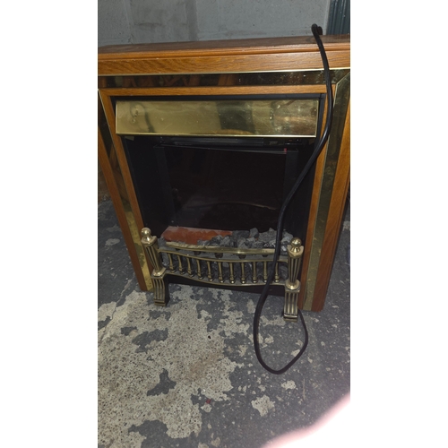 296 - Burley Appliances Ltd Model 140 Electric Fireplace