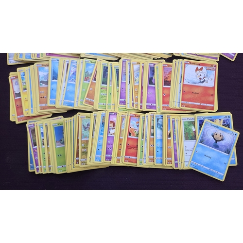 104 - A Collection of Pokémon TCG Sword & Shield Series Bulk Cards with 25th Anniversary Celebrations Stor... 