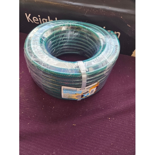 245 - New Kingfisher Garden 30 Metre Reinforced Garden Hose