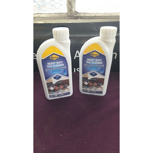 246 - A Pair of Vitrex Heavy Duty Tile Cleaner 1 Litre Bottles