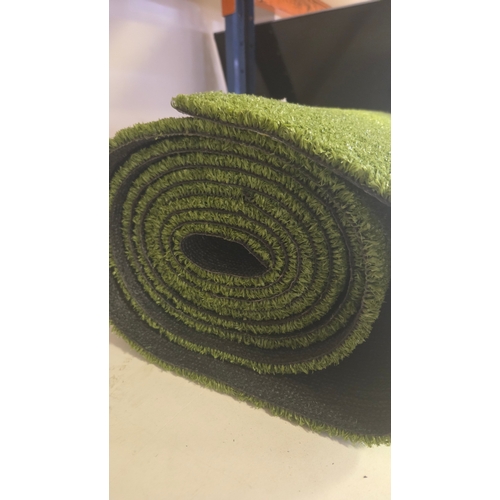 257 - Two Rolls of Landscaping Materials Including Apollo Weed Control Fabric and Artificial Turf