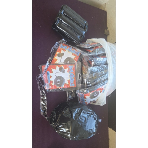 261 - A Collection of Henbrandt Ltd Inflatable Ball and Chain Costume Accessories