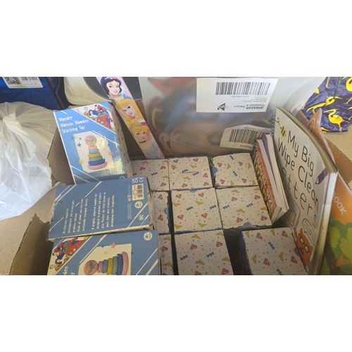 265 - An Assortment of Childrens Items. Including New Wonder Woman Stacking Toys