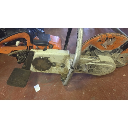296 - A Vintage Norton Clipper CP514 Cut-Off Saw with Stihl 009 Engine