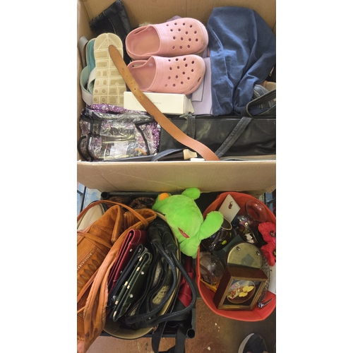 379 - Three Boxes of Household Miscellany, Fashion Accessories, and Decorative Items